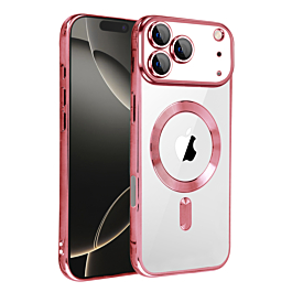 Shiny Case With MagSafe for iphone 17 Pro - Pink