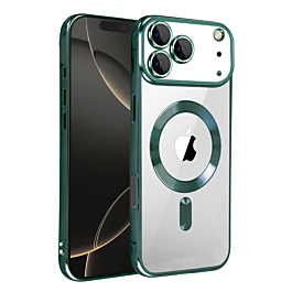 Shiny Case With MagSafe for iphone 17 Pro - Green