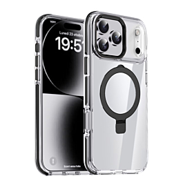 Gloss Case with Magsafe Kickstand for iphone 17 Pro Max - Black