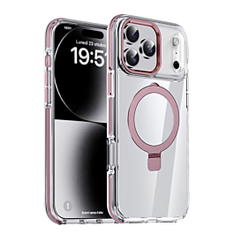 Gloss Case with Magsafe Kickstand for iphone 17 Pro Max - Pink