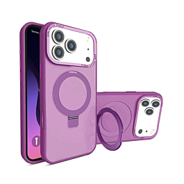 Matte Case with Magsafe Kickstand for iphone 17 Pro Max - Purple
