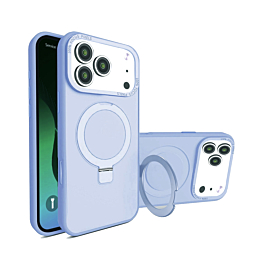 Matte Case with Magsafe Kickstand for iphone 17 Pro Max - Blue