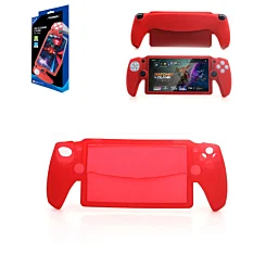 Dobe Silicone Protective Cover (Red) for PlayStation 5 Portal