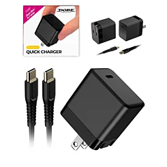 Dobe 45W GaN Quick Charger for Nintendo Switch / Switch 2 / Switch Lite / Switch OLED / Steam Deck
