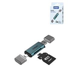 Onten 2in1 USB 2.0 Card Reader (SD / microSD)