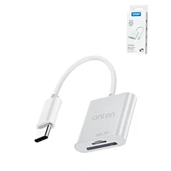 Onten USB 2.0 USB-C to SD / microSD / TF Card Reader