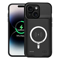 Slim Charging Case with Msafe Charging (8500 mAh) for iPhone 15 Plus