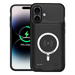 Slim Charging Case with Msafe Charging (8500 mAh) for iPhone 16 Plus