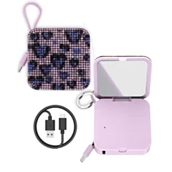 Bytech Whimsy Bling Power Bank (4000 mAh) (LIGHT PURPLE)