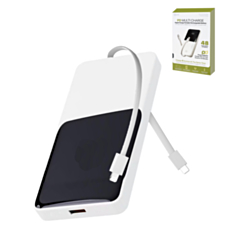 POMGEAR PD Multi Charge Portable Power Bank with Digital Display (WHITE) (10000mAh)