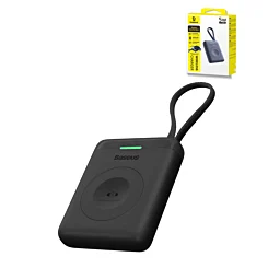BASEUS EnerFill FW11 Portable Wireless Charger with Built-in Cable for Apple Watch (5W) (1640mAh) (BLACK)