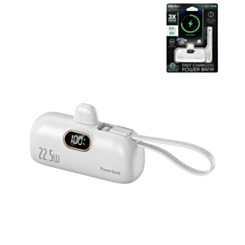 Mini Plug-in Power Bank (5000mAh) (White)