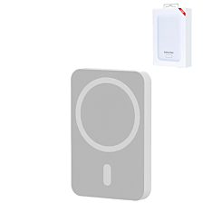 Wireless Charging MS Power Bank (WHITE) (10000 mAh / 15W)