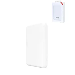 Wireless Charging MS Power Bank (WHITE) (5000 mAh / 10W)