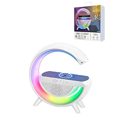 3-in-1 Multifunction Wireless Charger Bluetooth Speaker & Night Light (15W)