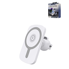 MagSafe Wireless Charging Vent Mount (15W) - (WHITE)
