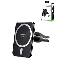 Esoulk Magnetic Wireless Charger Air Vent Car Mount (15W) (BLACK)