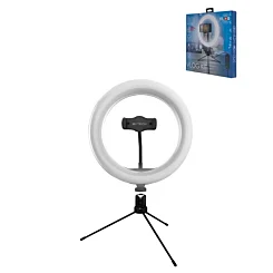 Bytech Selfie Ring Light with Tripod - (BLACK)