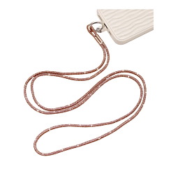 Mobile Phone Straps with Card Holder (2ft) - Rose Gold