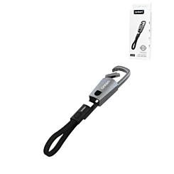 Onten USB C-C Keyring Style Lanyard Fast Charging Cable (0.3ft) (60w)