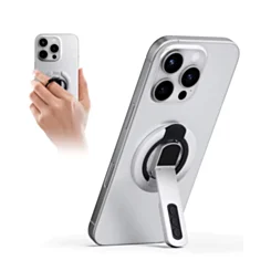 EVO Double-Sided Magnetic Phone Ring Holder & Stand - WHITE