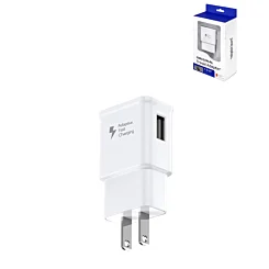 Adaptive USB-A Fast Charging Wall Adapter (15W) (WHITE)