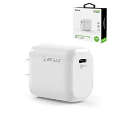 Esoulk USB C Wall Adapter (20W) (WHITE)