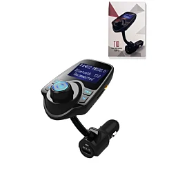 T10 Bluetooth Car Kit Wireless FM Transmitter USB Charger Audio MP3 Player