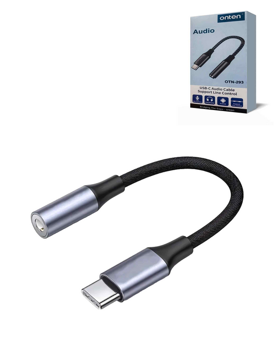 Onten USB C to AUX Female Adapter