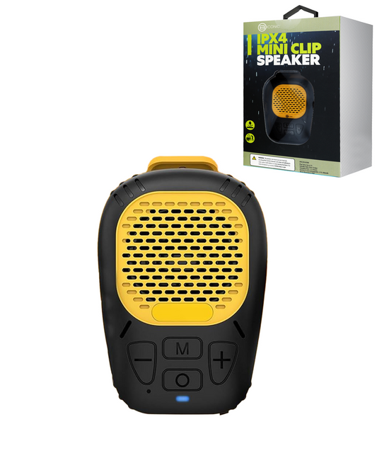 Bytech Wireless IPX4 Mini Clip Speaker (BLACK)