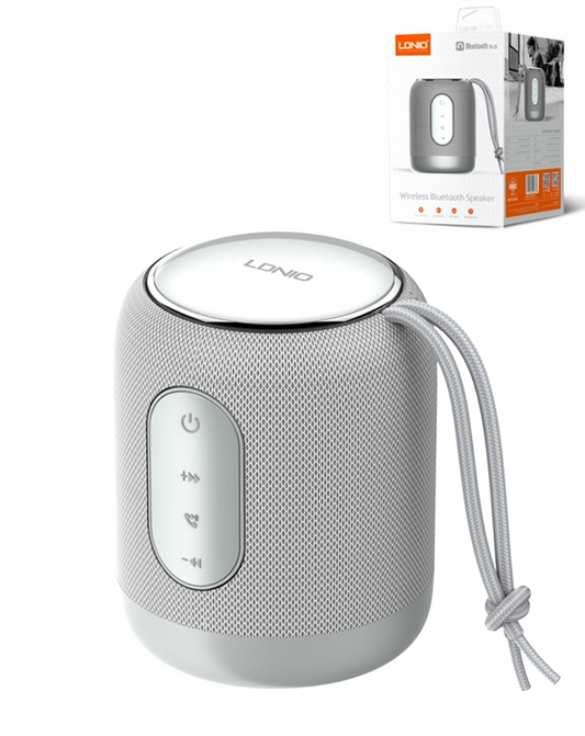 LDNIO BTS12 (2000 mAh) Bluetooth 5.0 Wireless Speaker (SILVER)