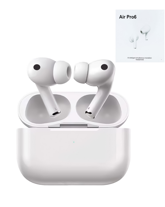 Wireless Bluetooth Headphones P6 Gen. - WHITE (USB-C Charging Port)