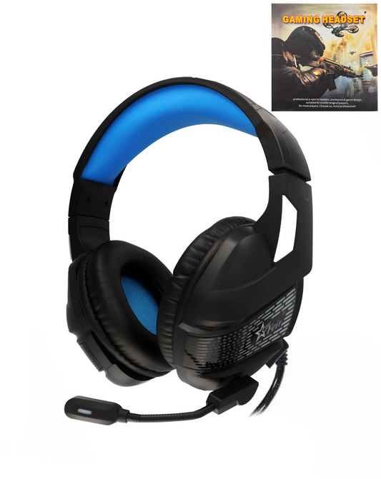 Low Latency Noise Cancelling Gaming Headset with Omni-Directional Microphone (OV2)