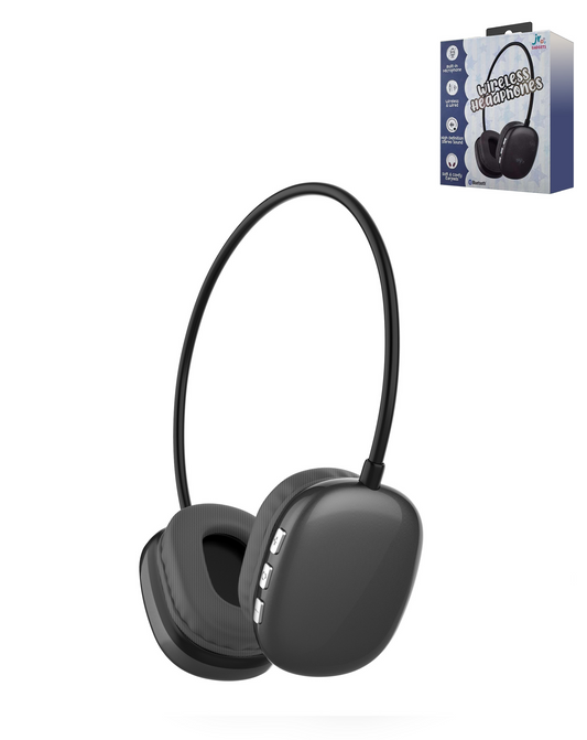 Wireless & Wired Kids Headphone - BLACK