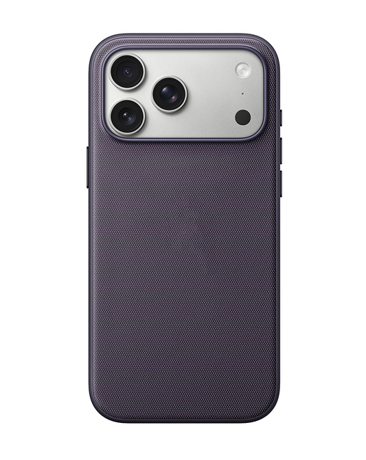 xBase by PowerPeak Weave Case MagSafe Compatible (Black & Cherry) for iPhone 17 Pro / 18 Pro