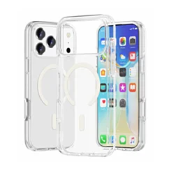 Magnetic Clear Case for iPhone 17 Pro / 18 Pro (CLEAR)