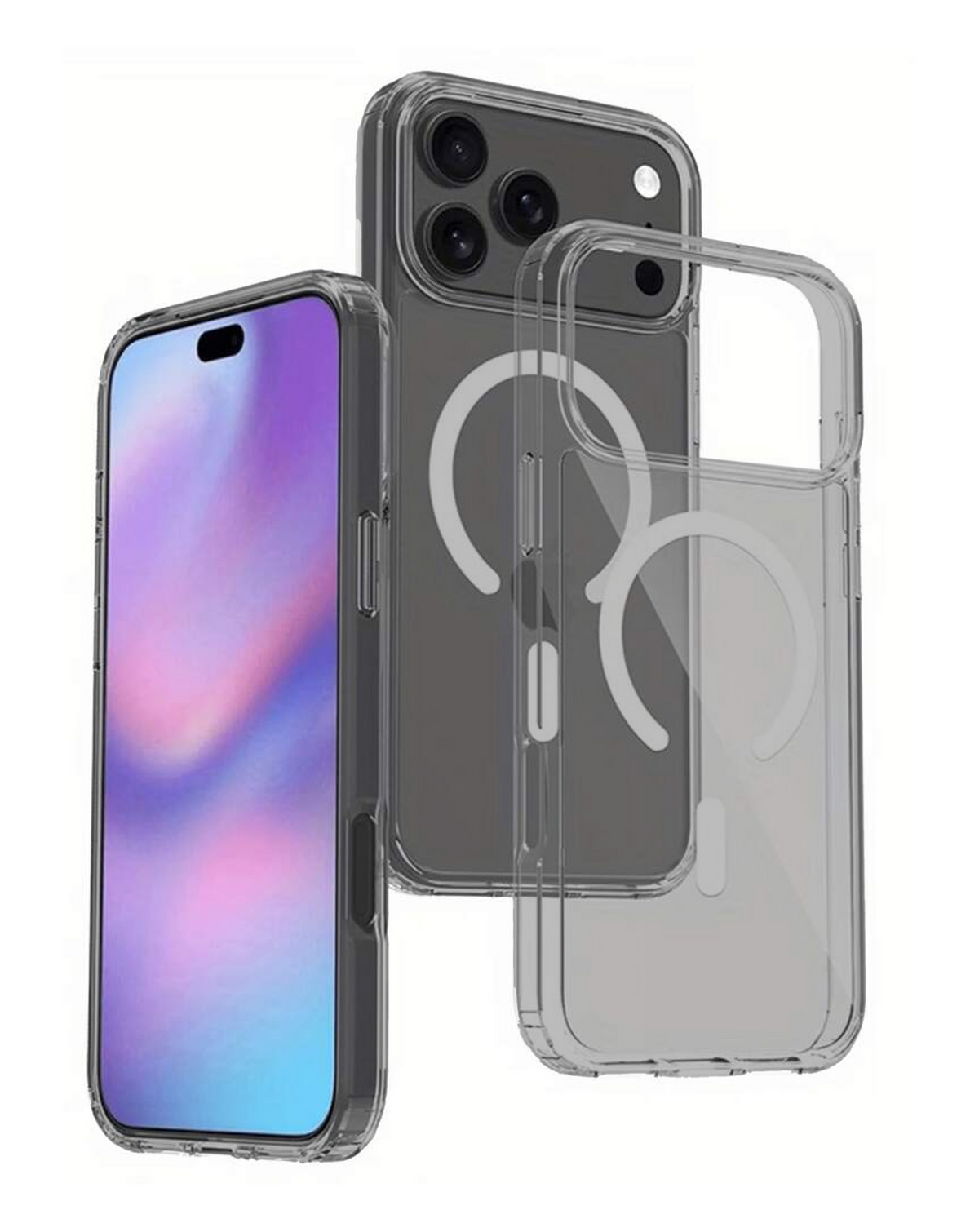 Ultra Hybrid Case with Magsafe for iPhone 17 Pro Max / 18 Pro Max (BLACK)