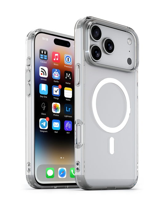 xBase by PowerPeak MagSafe Clear Case for iPhone 17 Pro Max / 18 Pro Max