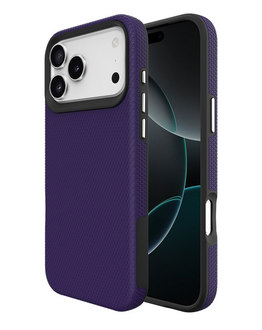 Shock Absorption Protective Dual Layer Case for iPhone 17 Pro Max / 18 Pro Max PURPLE