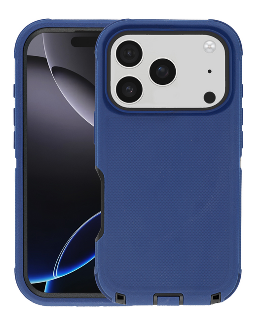 Heavy Duty Case for iPhone 17 Pro Max / 18 Pro Max (NAVY / BLACK)