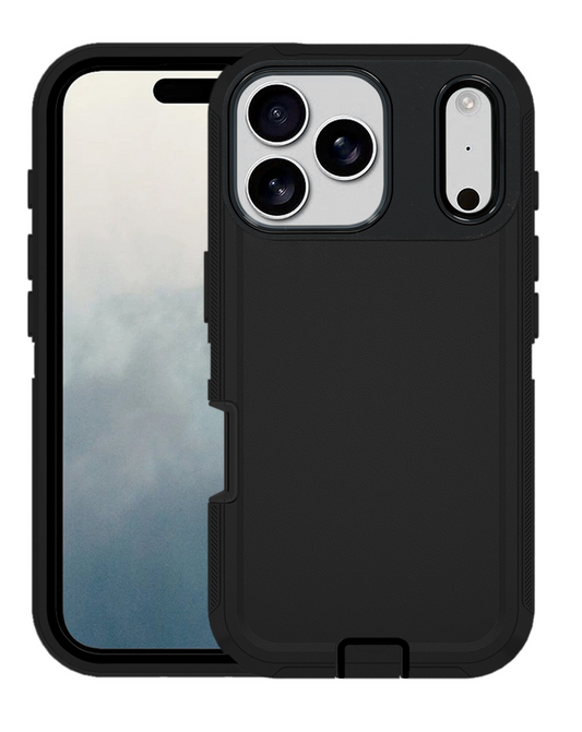 Heavy Duty Case - BLACK for iPhone 17 Pro Max / 18 Pro Max