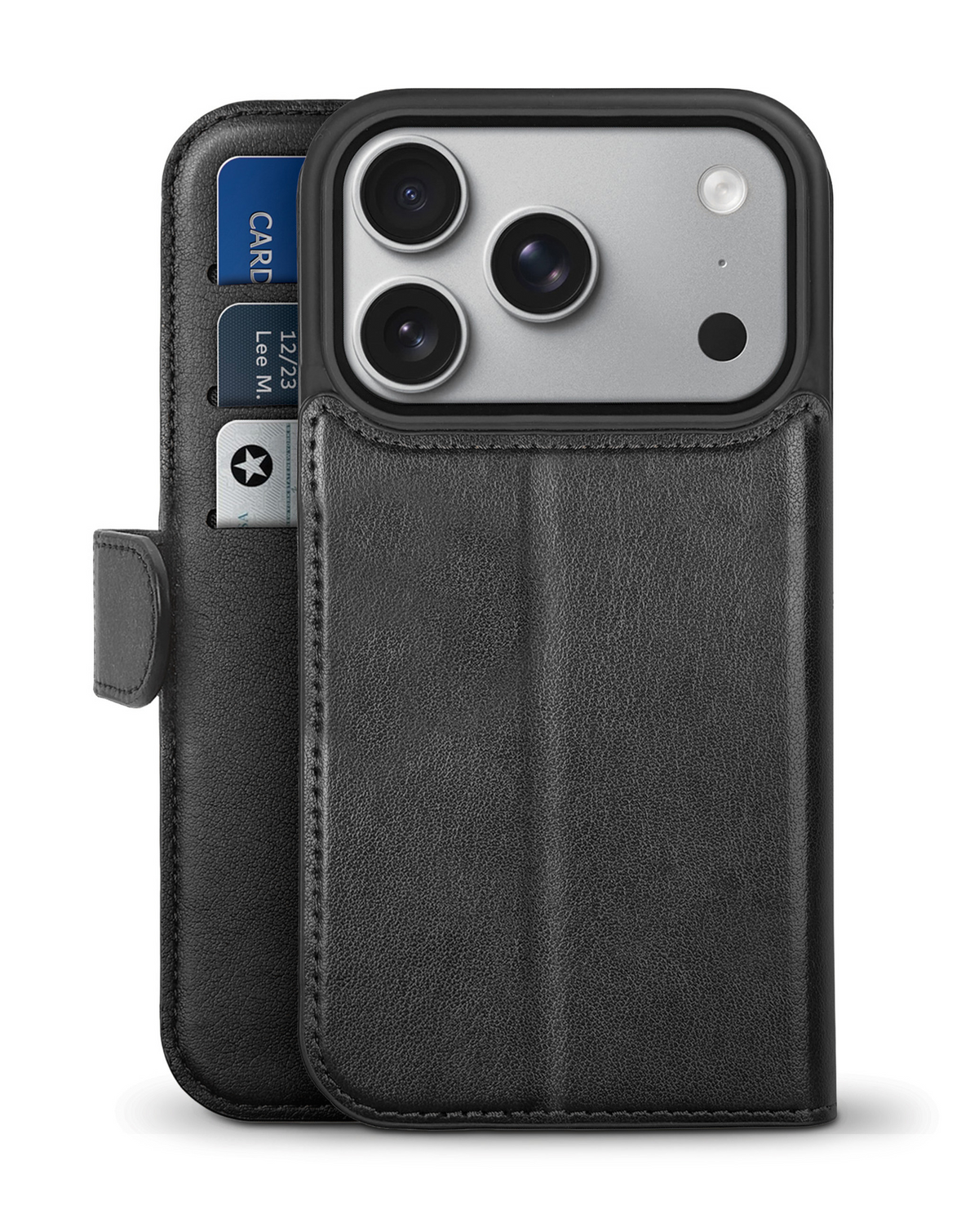 xBase by PowerPeak Folio Exec Wallet Case (Brown) for iPhone 17 Pro Max / 18 Pro Max