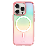 Laut - HOLO MagSafe Case for Apple iPhone 16 Pro Max - Holo Pink