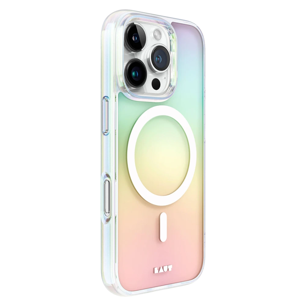 Laut - HOLO MagSafe Case for Apple iPhone 16 Pro Max - Holo Pearl
