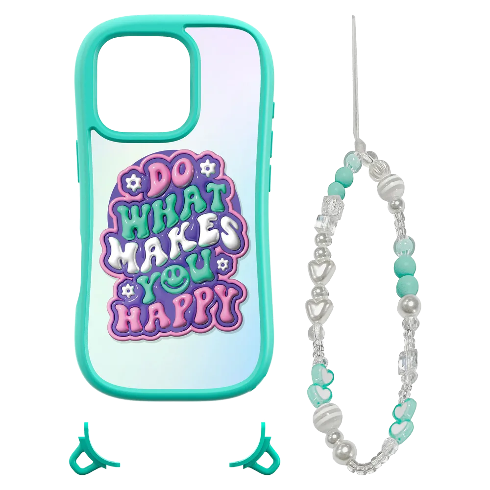 Laut - POP Lovie MagSafe Case for Apple iPhone 16 Pro Max - Happy Mint