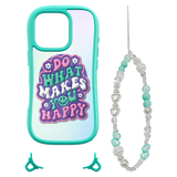 Laut - POP Lovie MagSafe Case for Apple iPhone 16 Pro Max - Happy Mint