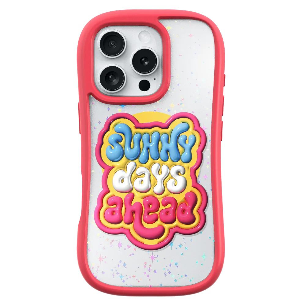 Laut - POP Lovie MagSafe Case for Apple iPhone 16 Pro Max - Sunny Red