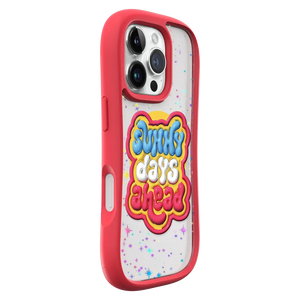Laut - POP Lovie MagSafe Case for Apple iPhone 16 Pro Max - Sunny Red