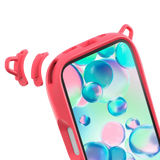 Laut - POP Lovie MagSafe Case for Apple iPhone 16 Pro Max - Sunny Red