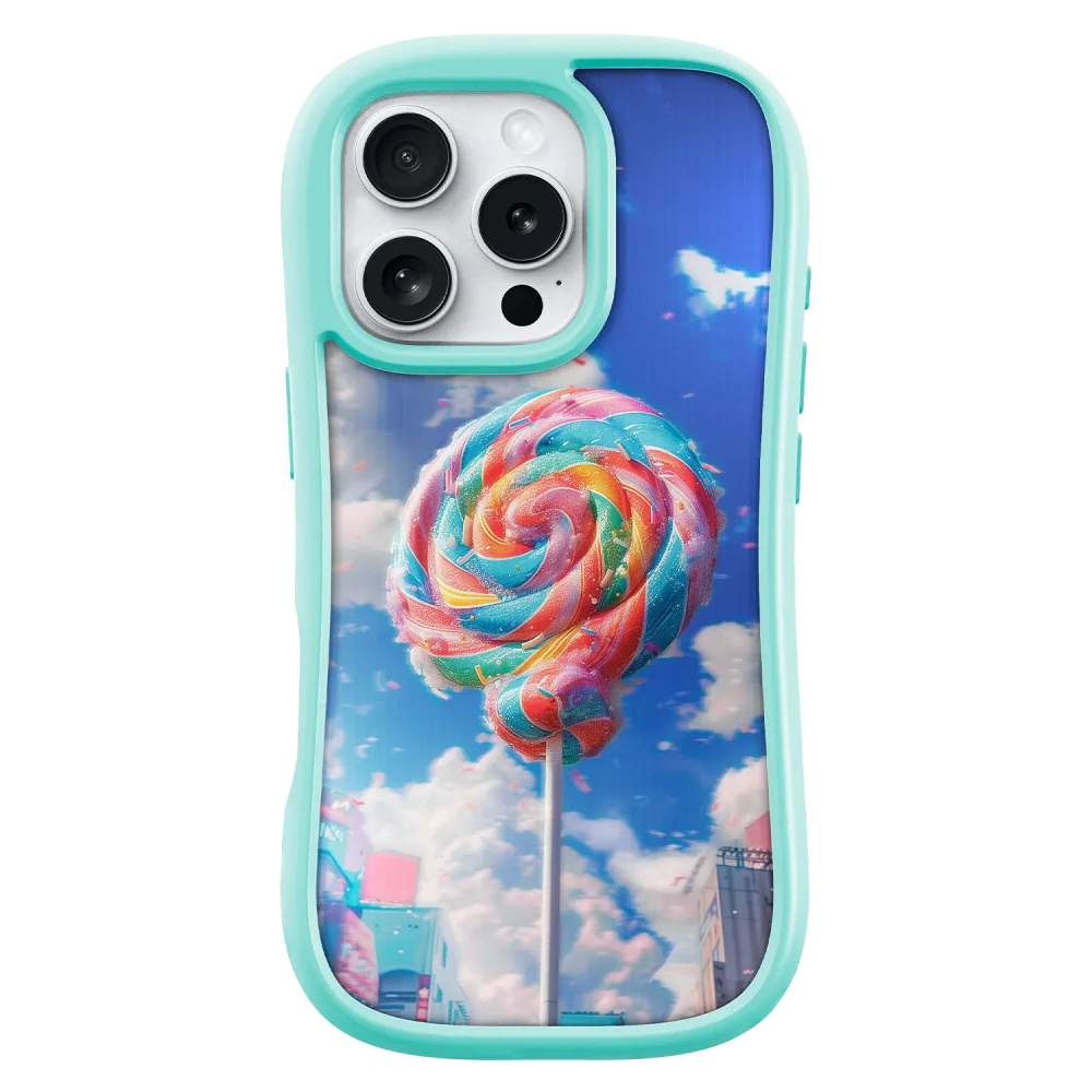 Laut - POP Surreal MagSafe Case for Apple iPhone 16 Pro Max - Lollipop